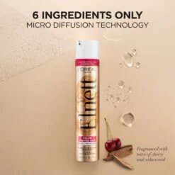 L’Oréal Paris Elnett Elnett-Satin-Hairspray-Extra-Strong-Hold-with-UV-filter-for-Color-Treated-Hair -Loreal Cares Store 071249153789 t5 v2