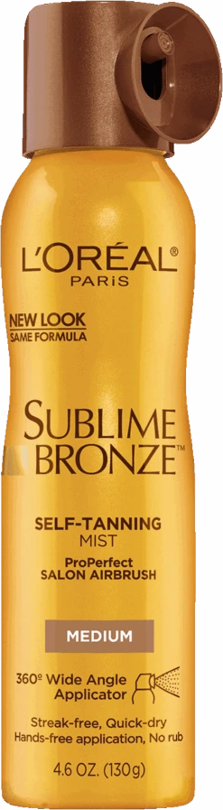 L’Oréal Paris SublimeBronze Sublime-Bronze-ProPerfect-Salon-Airbrush-Self-Tanning-Mist-Medium-Natural-Tan
