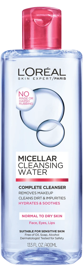 L’Oréal Paris Micellar Cleansing Water Micellar-Cleansing-Water-Complete-Cleanser-Normal-Dry-Skin 3 L’Oréal Paris Micellar Cleansing Water Micellar-Cleansing-Water-Complete-Cleanser-Normal-Dry-Skin