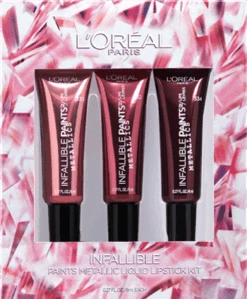L’Oréal Paris Infallible Infallible-Paints-Metallic-Liquid-Lipstick-Kit