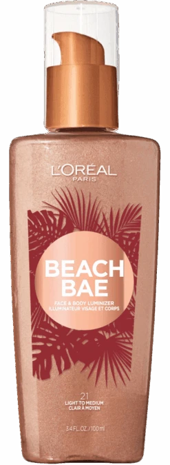 L’Oréal Paris Summer-Belle Summer-Belle-Makeup-Beach-Bae-Face-Body-Liquid-Luminizer -Loreal Cares Store 071249397558 t1