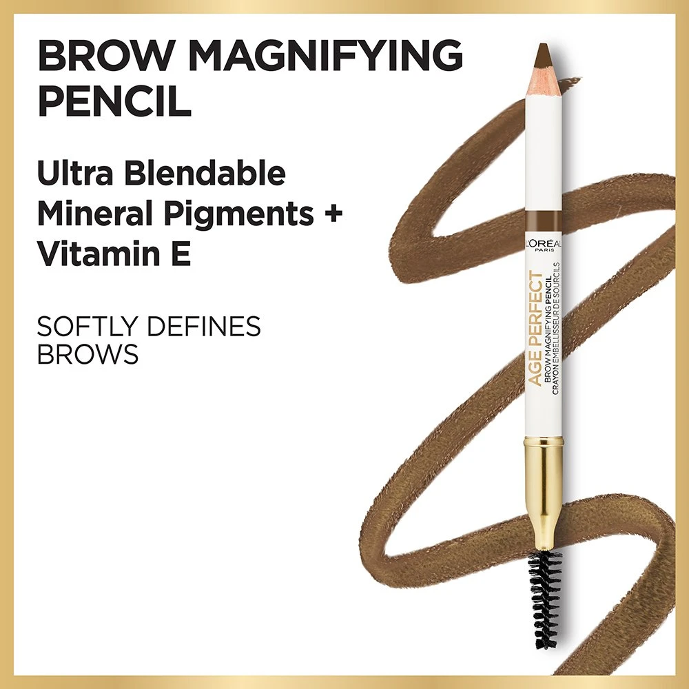 L’Oréal Paris Age-Perfect-Makeup Age-Perfect-Makeup-Brow-Magnifying-Pencil-with-Vitamin-E 4 L’Oréal Paris Age-Perfect-Makeup Age-Perfect-Makeup-Brow-Magnifying-Pencil-with-Vitamin-E - Image 2