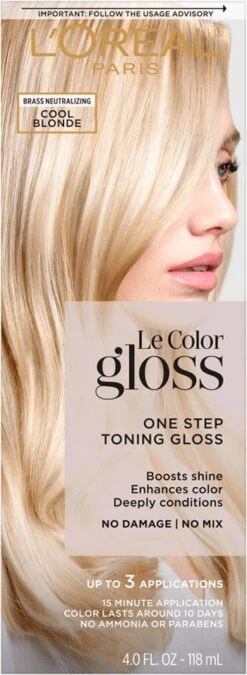 L’Oréal Paris LeColorGloss Color-gloss-one-step-in-shower-toning-gloss -Loreal Cares Store 071249409770 t1