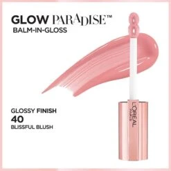 L’Oréal Paris Glow-paradise Glow-paradise-lip-balm-in-gloss-pomegranate-extract-blissful-blush -Loreal Cares Store 071249650097 t3 tm