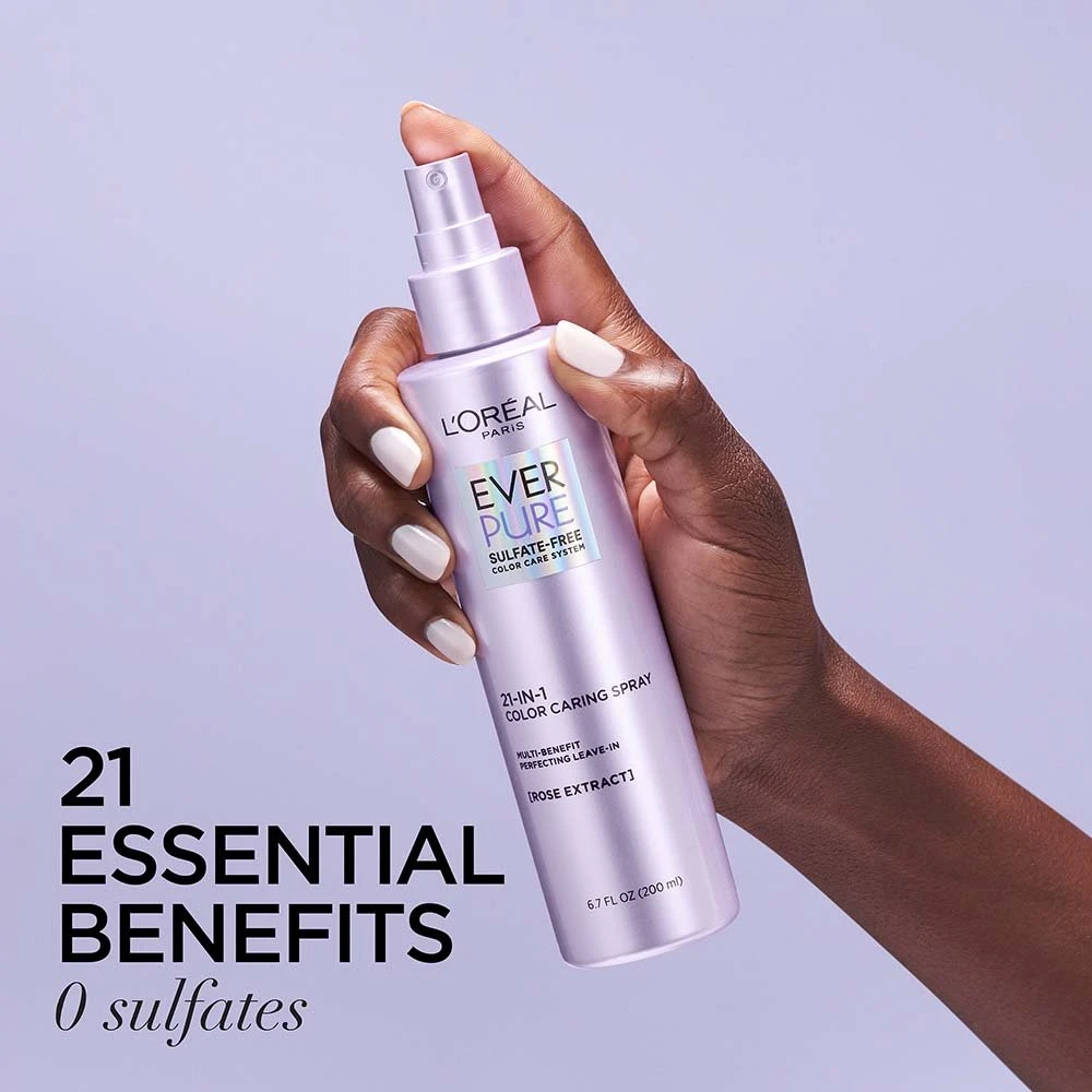 L’Oréal Paris Everpure EverPure-Sulfate-Free-21-in-1-Color-Caring-Spray-Leave-In 7 L’Oréal Paris Everpure EverPure-Sulfate-Free-21-in-1-Color-Caring-Spray-Leave-In - Image 5
