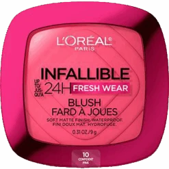 L’Oréal Paris Infallible Infallible-Fresh-Wear-Blush -Loreal Cares Store 071249674673 packshot no bg