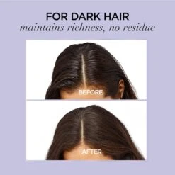 L’Oréal Paris Everpure Everpure-Sulfate-Free-Tinted-Dry-Shampoo-for-Brown-Hair -Loreal Cares Store 1027 lor21 everpure ecomm shampoo dark atf before after