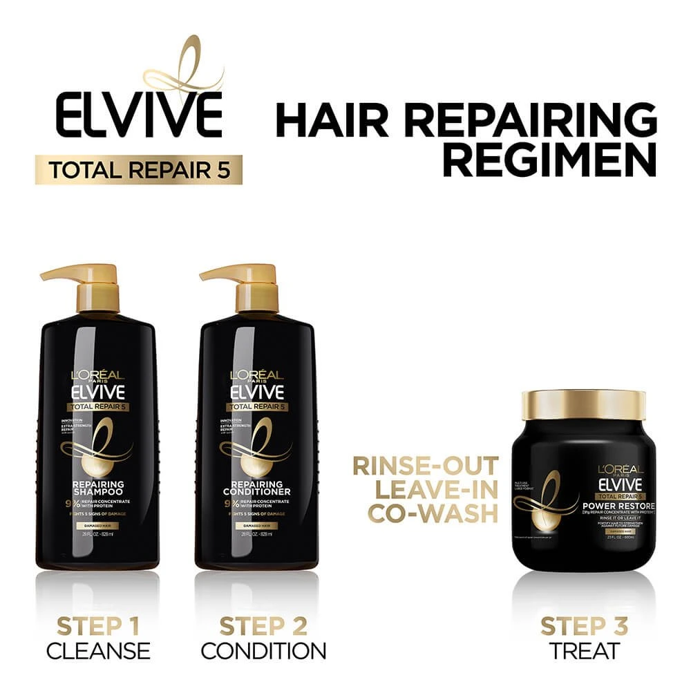 L’Oréal Paris Elvive Elvive-Total-Repair-5-Power-Restore-Multi-use-treatment 6 L’Oréal Paris Elvive Elvive-Total-Repair-5-Power-Restore-Multi-use-treatment - Image 4