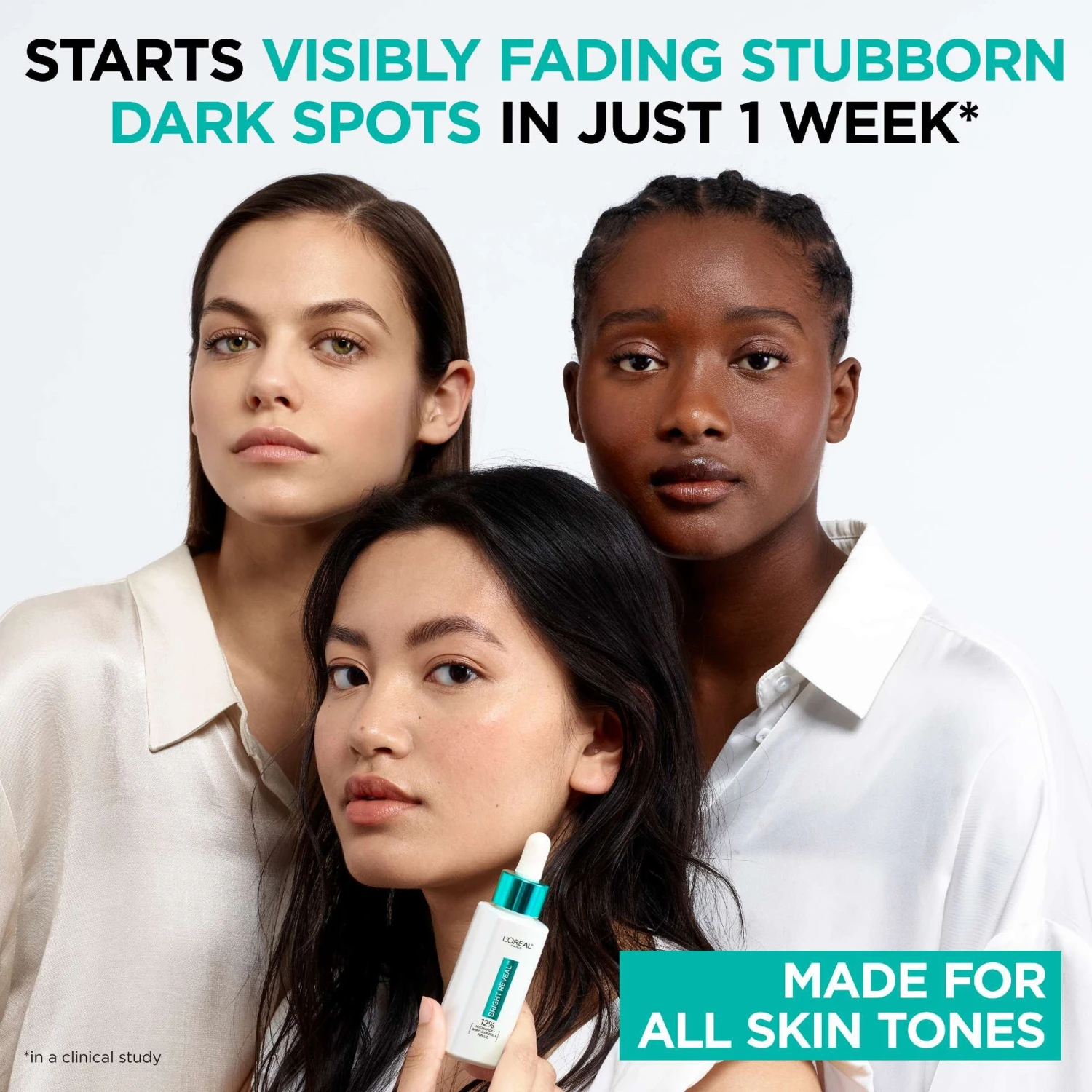 L’Oréal Paris Bright Reveal Bright-reveal-12-niacinamide-amino-sulfonic-ferulic-acid-dark-spot-serum 7 L’Oréal Paris Bright Reveal Bright-reveal-12-niacinamide-amino-sulfonic-ferulic-acid-dark-spot-serum - Image 5