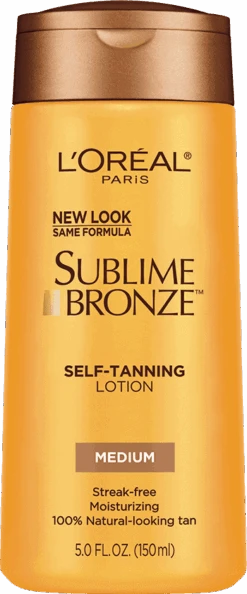 L’Oréal Paris SublimeBronze Sublime-Bronze-Self-Tanning-Lotion-Medium-Natural-Tan