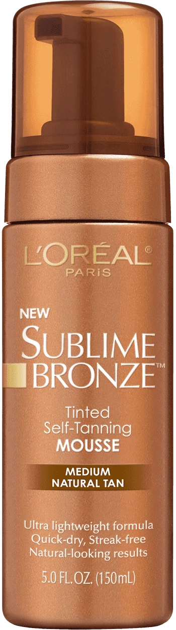 L’Oréal Paris SublimeBronze Sublime-Bronze-Tinted-Self-Tanning-Golden-Mousse 3 L’Oréal Paris SublimeBronze Sublime-Bronze-Tinted-Self-Tanning-Golden-Mousse
