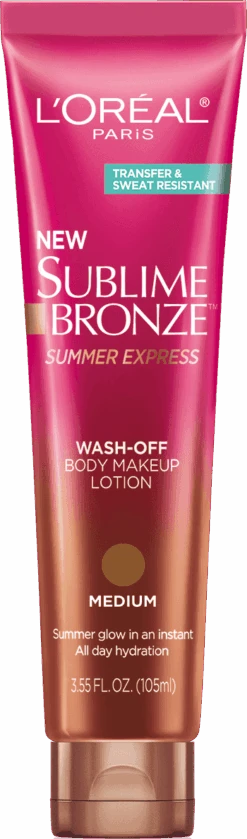 L’Oréal Paris SublimeBronze Sublime-Bronze-Summer-Express-Wash-Off-Body-Makeup-Lotion
