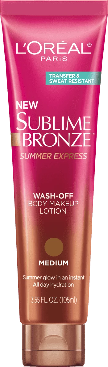 L’Oréal Paris SublimeBronze Sublime-Bronze-Summer-Express-Wash-Off-Body-Makeup-Lotion 3 L’Oréal Paris SublimeBronze Sublime-Bronze-Summer-Express-Wash-Off-Body-Makeup-Lotion