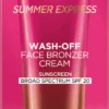 L’Oréal Paris SublimeBronze Sublime-Bronze-Summer-Express-Wash-Off-Face-Bronzer-Cream-SPF-20 -Loreal Cares Store 71249313619 t1