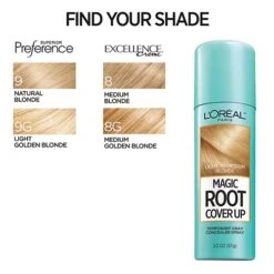 L’Oréal Paris MagicRoot Magic-Root-Cover-Up -Loreal Cares Store find your shade lt to med blonde