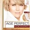 L’Oréal Paris ExcellenceAgePerfect Excellence-Age-Perfect -Loreal Cares Store lop hair color excellence age perfect light natutal blonde 9n 071249292860 primary