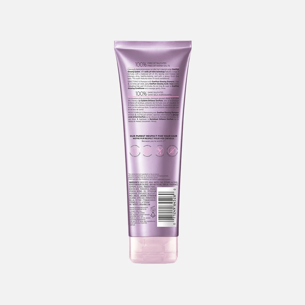 L’Oréal Paris Everpure Sulfate-Free-Glossing-Conditioner-pH-Balanced 6 L’Oréal Paris Everpure Sulfate-Free-Glossing-Conditioner-pH-Balanced - Image 4