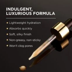 L’Oréal Paris AgePerfectSkinCare Age-perfect-cell-renewal-midnight-serum -Loreal Cares Store lop pdp midnight serum btf swatchtexture