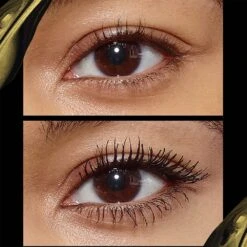 L’Oréal Paris Voluminous Voluminous-Noir-Balm-Washable-Mascara -Loreal Cares Store loreal cosmetics eye voluminous balm noir dark applied v2