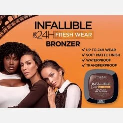 L’Oréal Paris Infallible Infallible-Up-to-24H-Fresh-Wear-Soft-Matte-Bronzer