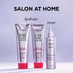 L’Oréal Paris Everpure EverPure-Moisture-Shampoo -Loreal Cares Store loreal haircare everpure mositure 071249407103 av55 copy