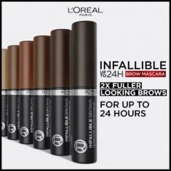 L’Oréal Paris Infallible Infallible-volumizing-24hr-brow-mascara -Loreal Cares Store t3